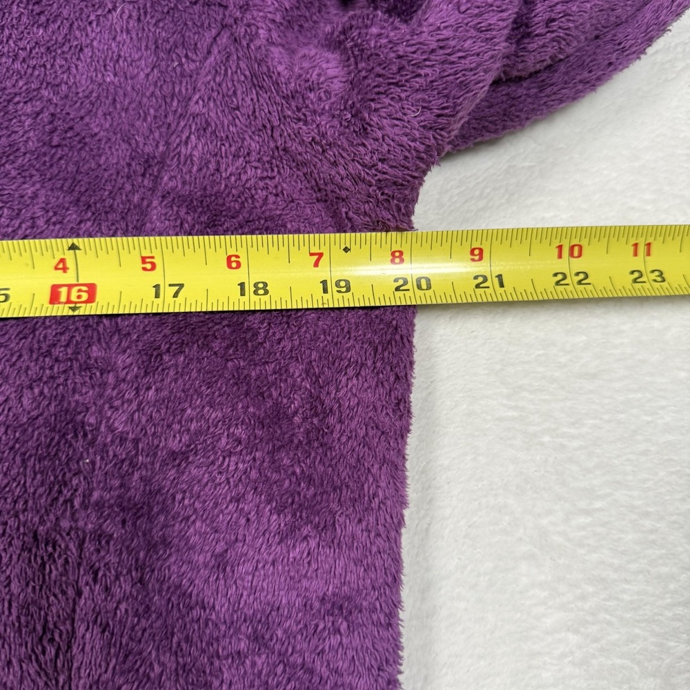 The North Face Osito Fleece Jacket Womens Medium Purple Full Zip Soft Warm Cozy - Picture 8 of 10
